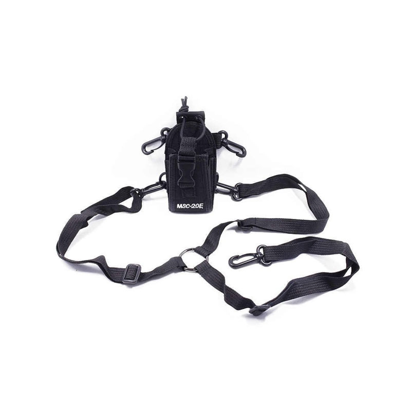 MSC-20E Θήκη Ασύρματου Πομποδέκτη UHF/VHF Συμβατή με Baofeng UV-5R / UV-9R / UV82 - UHF/VHF Case 089017 - Image 4