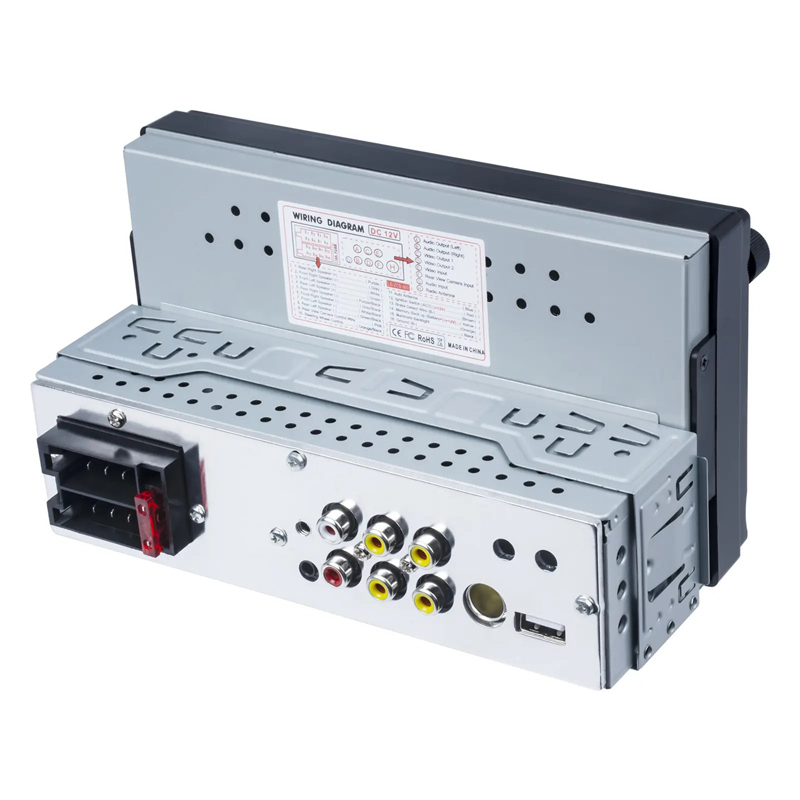 PerVoi Οθόνη αυτοκινήτου Ηχοσύστημα Bluetooth USB AUX MP5 FM 6.8″ 12V 60W CTC-6821 - Car 1 Din HD Touch Screen Rearview Function 014427 - Image 2