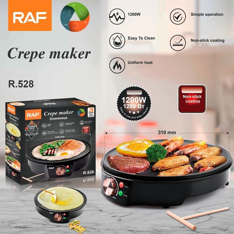 Πάρτε τον έλεγχο του μαγειρέματός σας με ευκολία χρησιμοποιώντας το ακριβές κουμπί ελέγχου θερμοκρασίας και την βολική ενδεικτική λυχνία Ready & Power. Επιπλέον