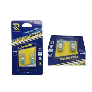 <div>Rchang LED Φώτα αυτοκινήτου Canbus T10 Μπλε 12V</div>