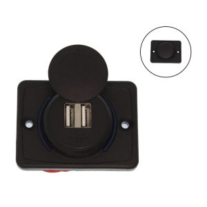 Διπλός φορτιστής αυτοκινήτου. Χρησιμοποιήστε το καθημερινά για να φορτίζετε το κινητό σας και άλλες συσκευές. Στιβαρή κατασκευή