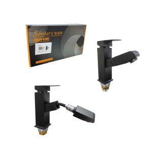 <p data-start="251" data-end="479">Μοντέρνα μπαταρία νιπτήρα σε κομψό μαύρο χρώμα