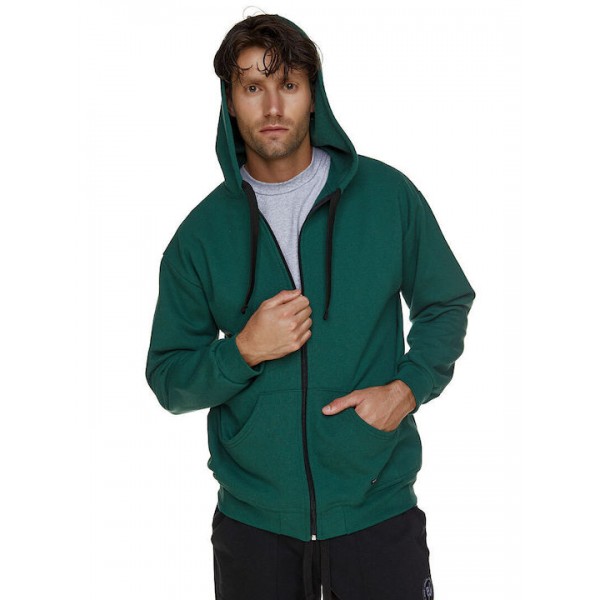 BODYMOVE ΖΑΚΕΤΑ ΧΕΙΜΕΡΙΝΗ ΦΟΥΤΕΡ ΜΕ ΚΟΥΚΟΥΛΑ ΠΡΑΣΙΝΗ 173 - Image 3