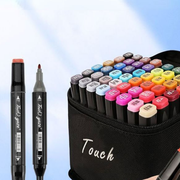 Σετ Βαλιτσάκι με Μαρκαδόρους Ζωγραφικής με 2 Μύτες Διπλής Όψης - Image 3