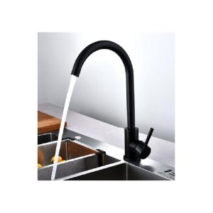 Η αναμεικτική βρύση μαύρο ματ 36cm