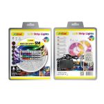 Ταινία Led με RGB φωτισμό που μπορεί να πάρει διάφορες αποχρώσεις συνδυάζοντας τα χρώματα