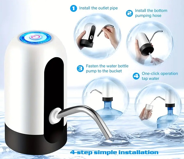 Αυτόματη ηλεκτρική αντλία νερού - 702 - 169797 - Image 4