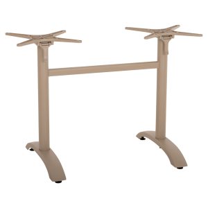 ΒΑΣΗ ΔΙΣΤΗΛΗ ΜΕ ΑΝΑΔΙΠΛΟΥΜΕΝΟΥΣ ΣΤΑΥΡΟΥΣ FB9468.25 ΚΑΠΟΥΤΣΙΝΟ ΑΛΟΥΜΙΝΙΟ 104x60x73Υ