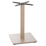 ΒΑΣΗ ΤΡΑΠΕΖΙΟΥ FB9438.25 ΜΕΤΑΛΛΟ ΚΑΠΟΥΤΣΙΝΟ ΜΑΤ-ΡΕΓΟΥΛΑΤΟΡΟΙ 46x46x71Yεκ.