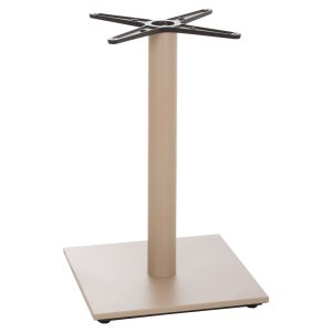 ΒΑΣΗ ΤΡΑΠΕΖΙΟΥ FB9438.25 ΜΕΤΑΛΛΟ ΚΑΠΟΥΤΣΙΝΟ ΜΑΤ-ΡΕΓΟΥΛΑΤΟΡΟΙ 46x46x71Yεκ.