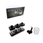 <p data-start="113" data-end="403">Πρακτικό σετ αποθήκευσης μπαχαρικών με 3 διάφανα δοχεία