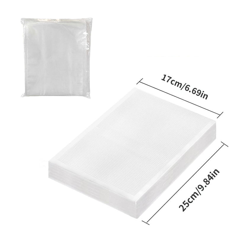 Γκοφρέ Σακούλες Vacuum 17x25cm 100τμχ - Food Vacuum Sealer Bags 100pcs 002468 - Image 7