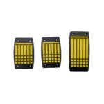 Διακοσμητικά καλύμματα πεντάλ αυτοκινήτου - R-G31108-3 - 120714 - Yellow