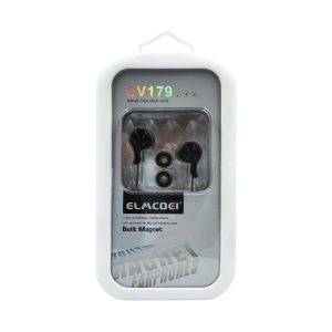 Ενσύρματα ακουστικά - EV-179 - 158145 - Black