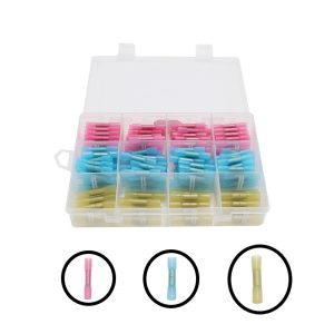 Επαγγελματικά αδιάβροχα θερμοσυστελλόμενα Σετ 200τεμ .Χαρακτηριστικά: Εύκολη σύνδεση ενός βήματος καλωδίων