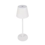 Επαναφορτιζόμενο επιτραπέζιο φωτιστικό LED - 43-1 - 430118 - White