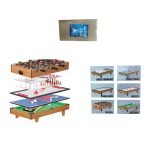 <p class="" data-start="160" data-end="420">Το επιδαπέδιο τραπέζι πολλαπλών παιχνιδιών της 8 σε 1 ήρθε για να συναρπάσει όλη την οικογένεια. Πληθώρα παιχνιδιών για δημιουργική απασχόληση μικρών και μεγάλων. Η εναλλαγή των παιχνιδιών είναι εύκολη και γρήγορη με απλή συναρμολόγηση.