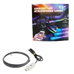 Εσωτερικός Διακοσμητικός Φωτισμός Αυτοκινήτου Με Τηλεχειριστήριο - Amblent LED Atmosphere Light