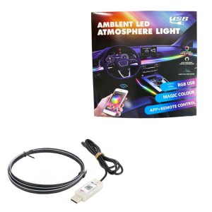 Εσωτερικός Διακοσμητικός Φωτισμός Αυτοκινήτου Με Τηλεχειριστήριο - Amblent LED Atmosphere Light