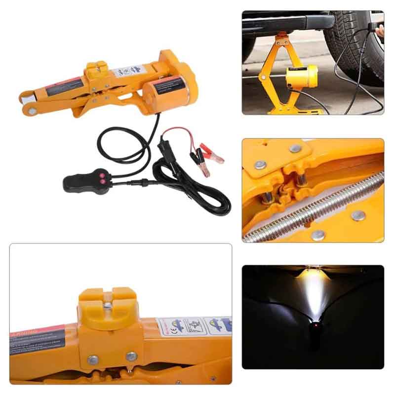 Ηλεκτρικός Γρύλος Ανύψωσης Αυτοκινήτου με Χειριστήριο έως 2 Τόνους 12V - Electric Car Jack with Remote Control up to 2 Tons 12V 081220 - Image 4