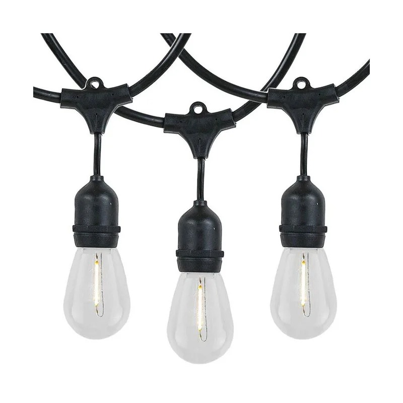 τη βεράντα ή το μπαλκόνι σας με αυτή την καινοτόμα γιρλάντα LED με λάμπες τύπου Edison. Λειτουργεί με ηλιακό πάνελ