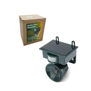Αποτελεσματική συσκευή απώθησης ζώων με ηλιακή φόρτιση