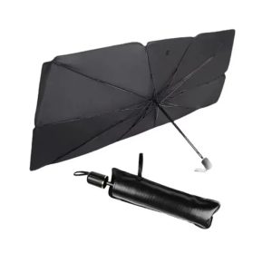 Ηλιοπροστασία για εσωτερική τοποθέτηση στο μπροστινό παρμπρίζ του αυτοκινήτου. Μπλοκάρει τις ακτίνες του ήλιου