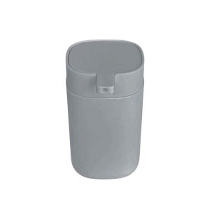Θήκες κρεμοσάπουνου Dispenser πλαστικές σε σετ 5Χ - Grey - 21589
