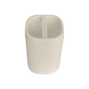 Θήκες οδοντόβουρτσας πλαστικές σε σετ 5Χ - Beige - 21554