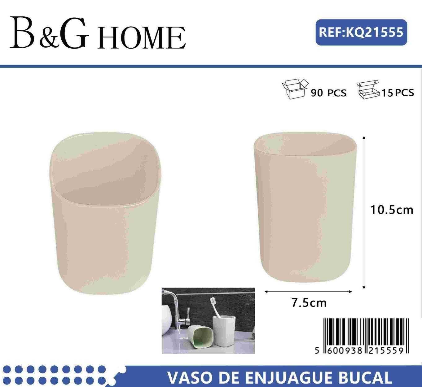 Θήκες οδοντόβουρτσας πλαστικές σε σετ 5Χ - Beige - 21555 - Image 2