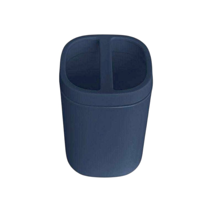 Θήκες οδοντόβουρτσας πλαστικές σε σετ 5Χ - Blue - 21698