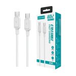 Καλώδιο φόρτισης & data - USB Type-C σε Type-C - Fast Charge - X176 - 3m - 60W - 901767