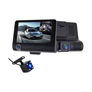 Καταγραφικό αυτοκινήτου με 3 κάμερες - FO-42 - 4" - 003836