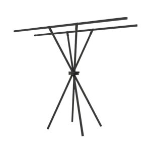 Κρεμάστρα δαπέδου & απλώστρα ρούχων - YH9912A - 114296 - Black