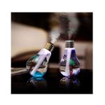 Φέρτε χρώμα στο περιβάλλον του σπιτιού ή του γραφείου σας με την λάμπα αρωματοθεραπείας. Διαθέτει  led φώτα που αλλάζουν 7 χρώματα. Με την προσθήκη νερού αποτρέπει την ξηρότητα του χώρου και μειώνει σκόνη