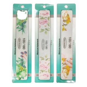 <p style="font-weight: 400;">Λίμα νυχιών Διπλής Όψης 100/180 - Nail File</p>