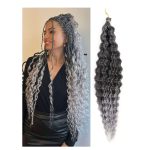 Μαλλιά για Ράστα Σγουρά TGREY - Curl Βraids Extension Rasta Hair