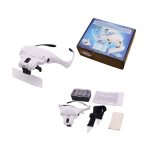 <p data-start="183" data-end="436">Αναβάθμισε την ακρίβεια και την άνεση στις εργασίες σου με αυτόν τον εργονομικό μεγεθυντικό φακό κεφαλής με LED φωτισμό! Κατάλληλος για επαγγελματίες και χομπίστες σε ηλεκτρονικά