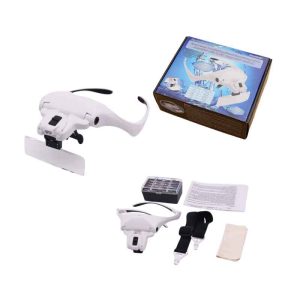 <p data-start="183" data-end="436">Αναβάθμισε την ακρίβεια και την άνεση στις εργασίες σου με αυτόν τον εργονομικό μεγεθυντικό φακό κεφαλής με LED φωτισμό! Κατάλληλος για επαγγελματίες και χομπίστες σε ηλεκτρονικά