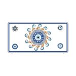 Μεταλλική πινακίδα Souvenir - 12pcs - Greece - 15x30cm - 181043