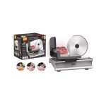 Ο Κόφτης Αλλαντικών Ηλεκτρικός 200W Inox RAF R8800 είναι μια συμπαγής συσκευή για την οικιακή κουζίνα