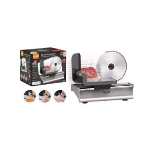 Ο Κόφτης Αλλαντικών Ηλεκτρικός 200W Inox RAF R8800 είναι μια συμπαγής συσκευή για την οικιακή κουζίνα
