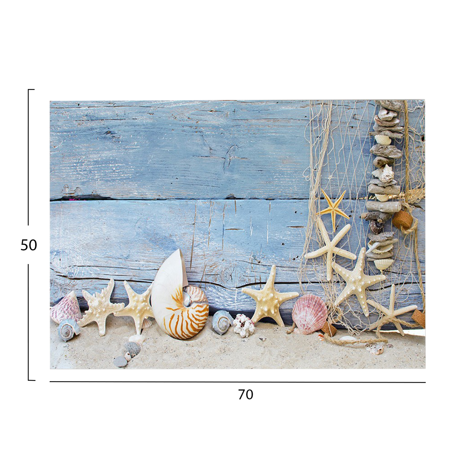 ΠΙΝΑΚΑΣ TOIXOY FB94764 ΕΚΤΥΠΩΜΕΝΟΣ ΚΑΜΒΑΣ 70x3(πάχος)x50Υεκ. - Image 2