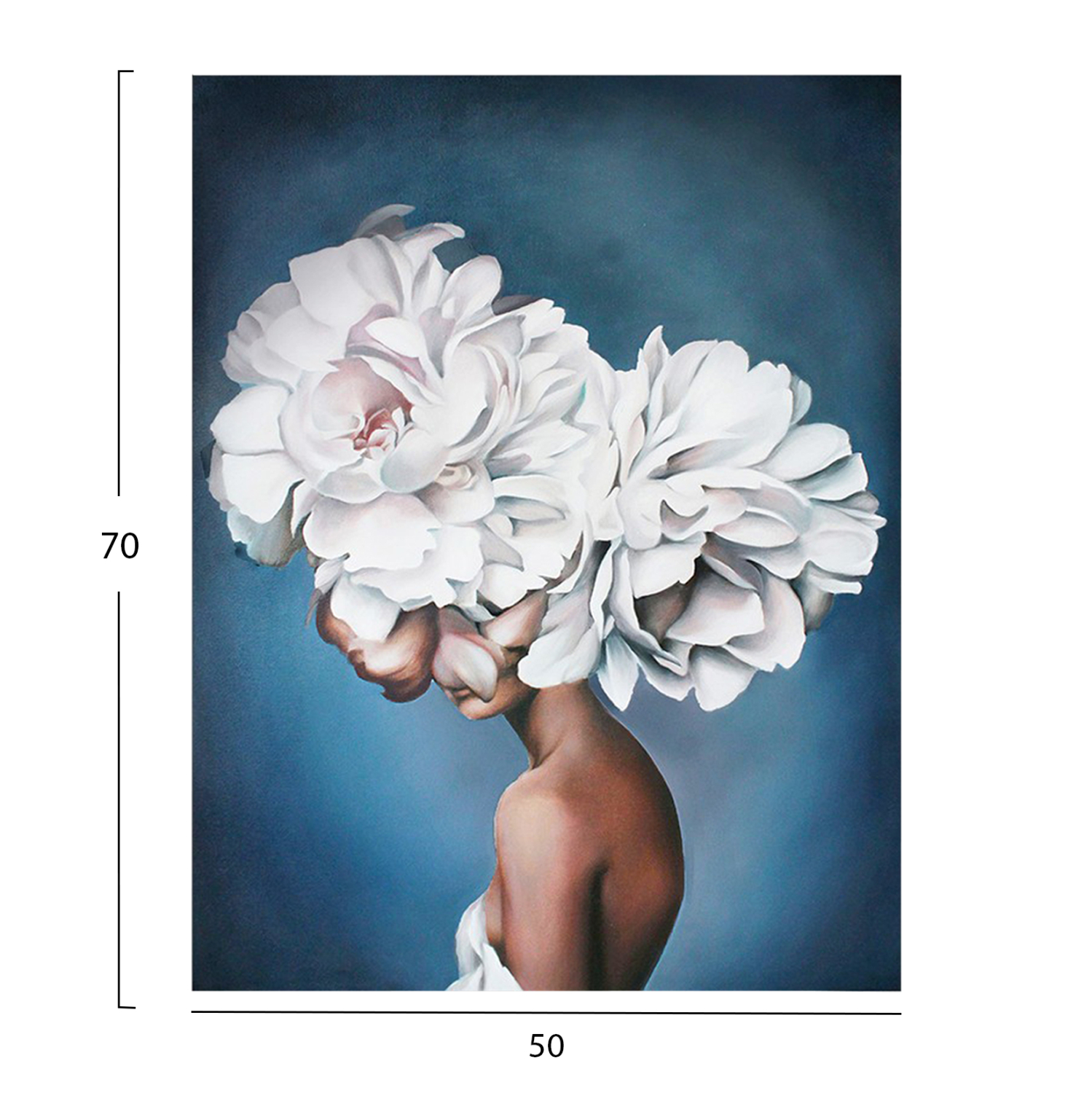 ΠΙΝΑΚΑΣ TOIXOY FB94767 ΕΚΤΥΠΩΜΕΝΟΣ ΚΑΜΒΑΣ 50x3(πάχος)x70Υεκ. - Image 2