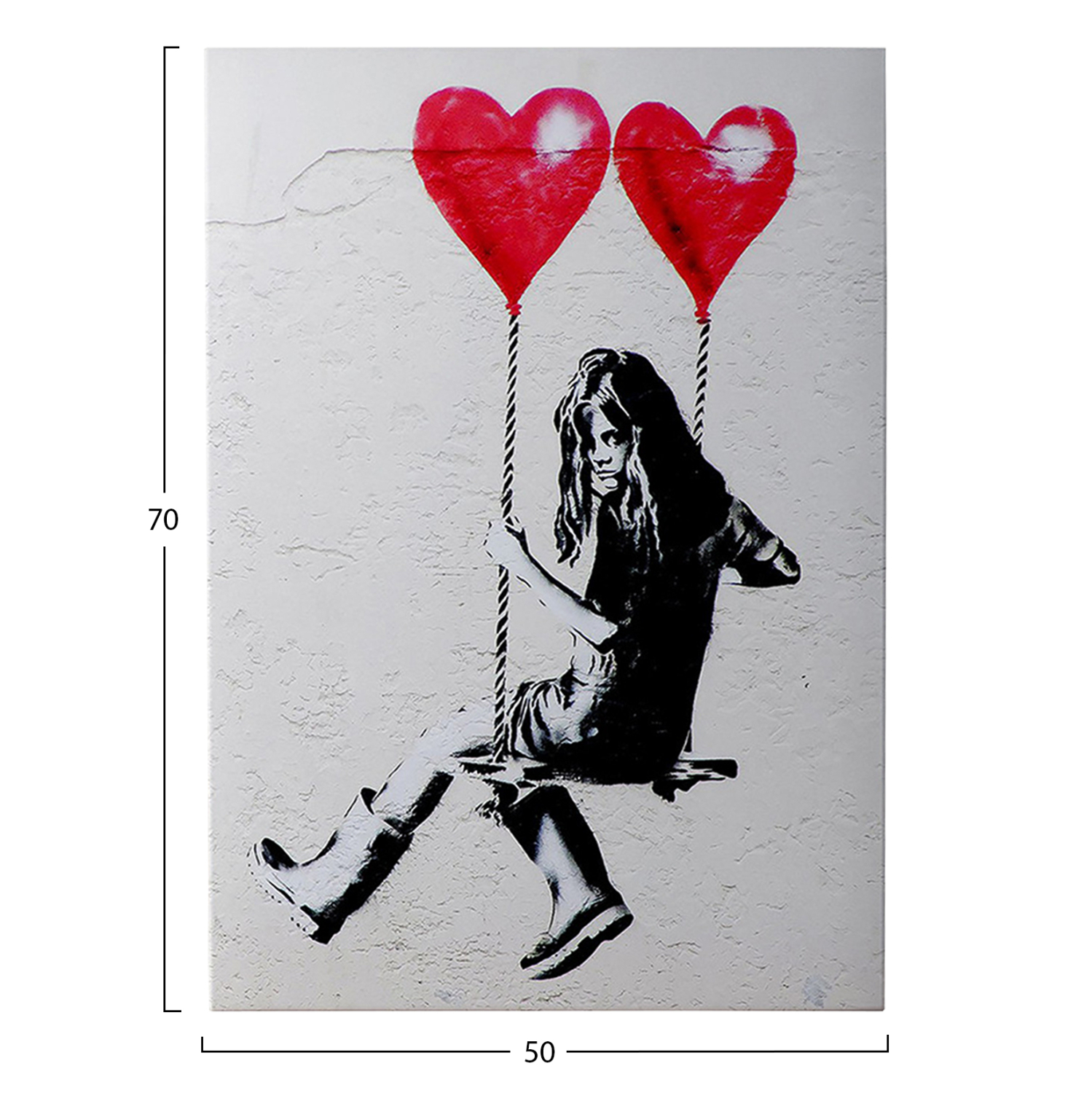 ΠΙΝΑΚΑΣ TOIXOY FB94813 ΕΚΤΥΠΩΜΕΝΟΣ ΚΑΜΒΑΣ 50x3(πάχος)x70Yεκ. - Image 3