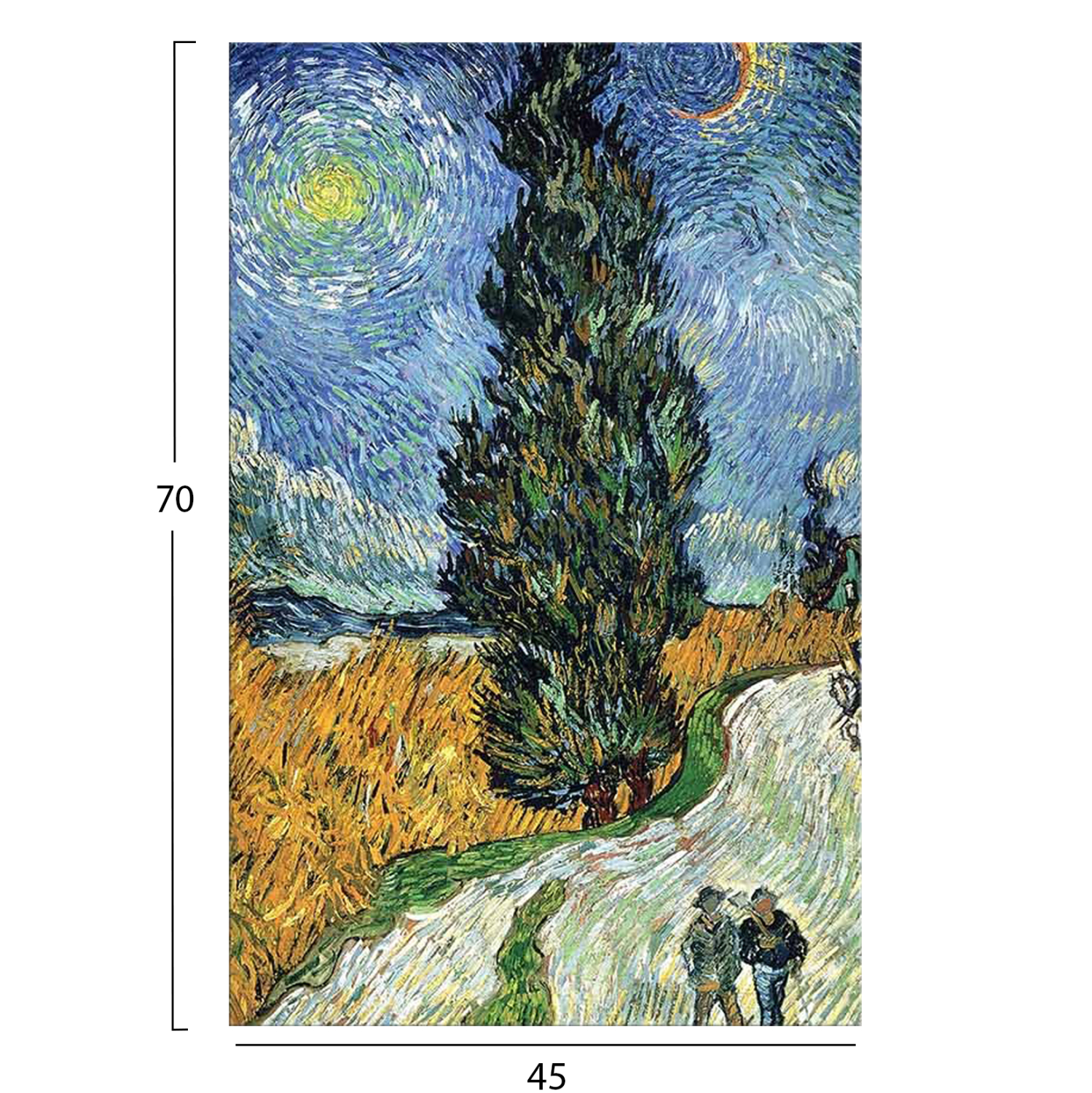 ΠΙΝΑΚΑΣ TOIXOY FB94849 ΕΚΤΥΠΩΜΕΝΟΣ ΚΑΜΒΑΣ 45x3(πάχος)x70Yεκ. - Image 3