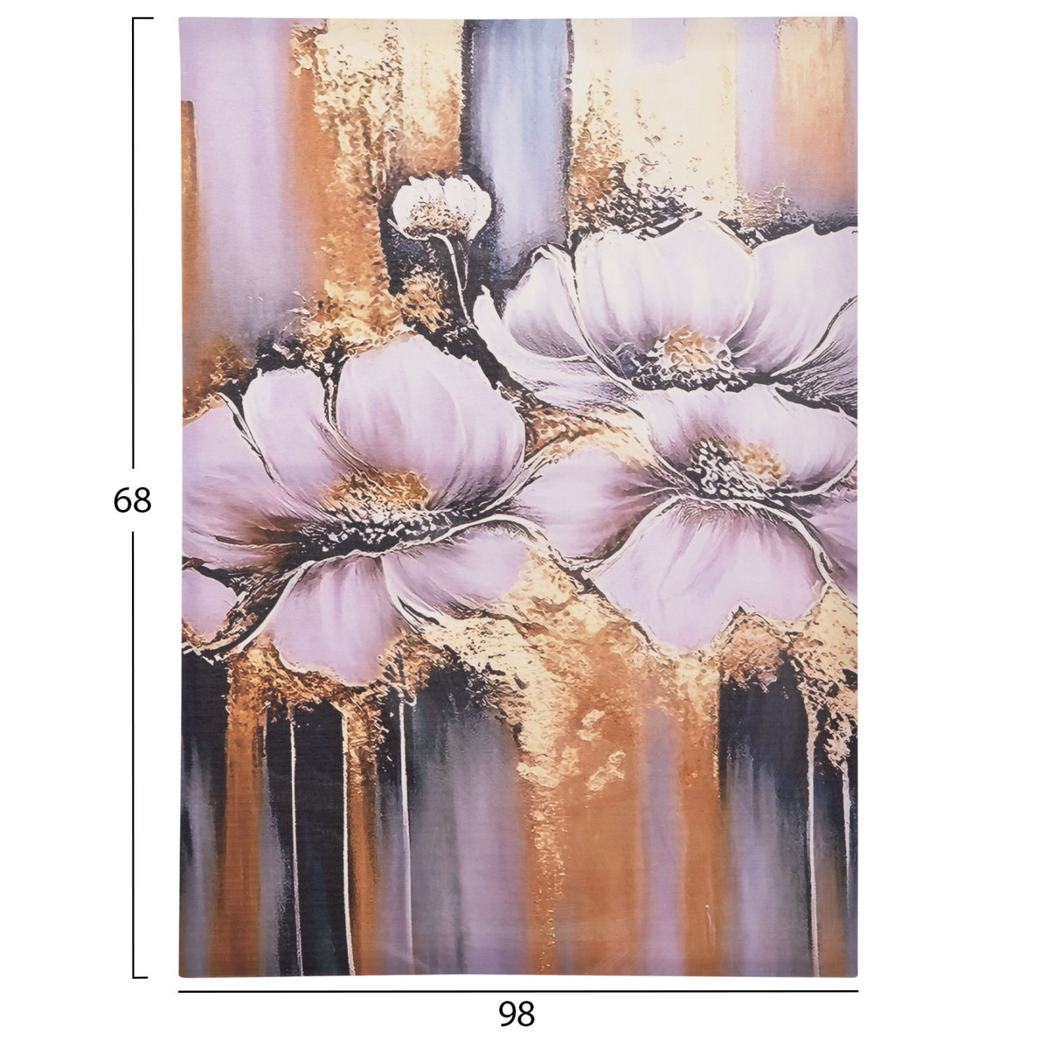 ΠΙΝΑΚΑΣ TOIXOY FB94858 ΕΚΤΥΠΩΜΕΝΟΣ ΚΑΜΒΑΣ 68x2,5(πάχος)x78Υεκ. - Image 3