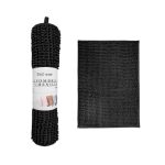 Πατάκι μπάνιου - 6C - 40x60cm - Black - 20857