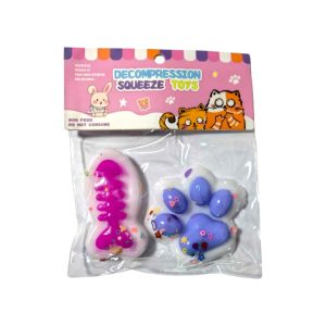 Πατούσα Antistress Squishy - Σετ 16pcs - GA524-12 - 524129