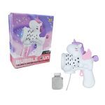 Φέρτε τη μαγεία του μονόκερου στο παιχνίδι με το Unicorn Bubble Gun! Με εντυπωσιακά φώτα που μαγεύουν και εύκολη χρήση με ένα πάτημα